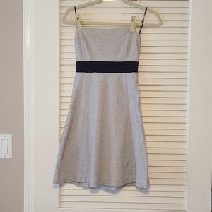 Theory strapless dress